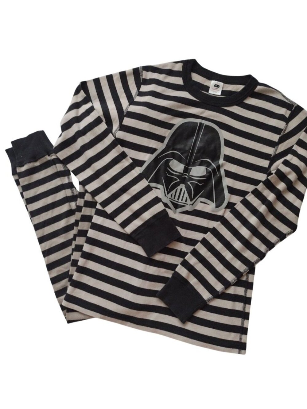 Hanna Andersson Star Wars Pajama Set Adult XS Organic Cotton Darth Vader PJs - Picture 9 of 9